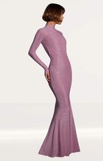 Oh Polly Womens Pink Sequin Maxi Dress High Neck RRP £100