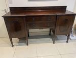 Waring & Gillow Antique Sideboard / Buffet – Solid Wood – Vintage Cabinet