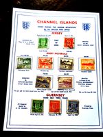 Channel Islands complete set of German Occupation stamps 1941-43 used