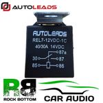 AUTOLEADS REL7 - 5 Pin 40/30 Amp 12V DC Automotive Car Van Bike Switch Relay