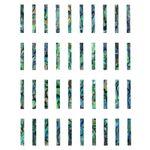 40x Abalone Guitar Purfling Binding Inlay 7/8"x1/8"x1/16" (23x3x1.5mm) Luthier
