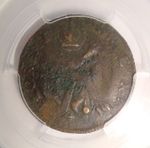 1652-1674 New Jersey St. Patrick Colonial Farthing PCGS VG Detail