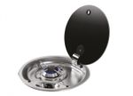 CAN FC1345 - 1 BURNER STAINLESS STEEL GAS HOB FOR CAMPERVAN, MOTORHOME