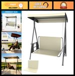 Swing Replacement Seat Cover - Waterproof 600D Oxford Fabric, 4.1x1.7 Inch, Beig