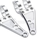 30-55mm Motorcycle Headlight Mount Bracket Holder 34mm 35mm 48mm 49mm 50mm 52mm