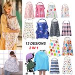 Mum Breastfeeding Nursing Apron Cover Up Baby Poncho Shawl Udder Blanket Cotton