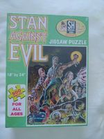 RARE STAN AGAINST EVIL Ltd Promotional Puzzle And Bonus Figure