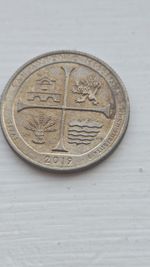 2019-W San Antonio Missions Quarter Toned West Point W Mint Mark Texas ATB