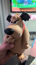 Muttley Dog Character Figurine, Brown/Black Plastic Figure Collectable 3d print