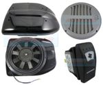 12V LOW PROFILE POWERED MOTORISED ROOF FAN AIR VENT EXTRACTOR MOTORHOME DOG VAN