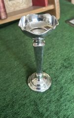 STERLING SILVER VASE H/M BIRMINGHAM 1967