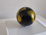 Huge Vintage Twister Marble 48.4mm 1.9” Attributed Vacor Glass Excellent