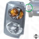 Front side indicator light lamp for Range Rover L322 Right corner RH lens UK