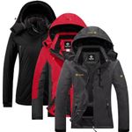 Womens Winter Jacket Ski Snow Fleece Waterproof Windproof Hooded Size M L XL