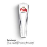 PerfectDraft aluminium handle with interchangeable Fruh Kolsch badge
