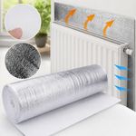 5M Lino Underlay Insulation & Acoustic Aluminum Foil Foam Vinyl Radiator Film