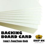 A5 A4 A3 A2 Mounting Craft Board Backing Picture Photo Mount Card Sheets 1mm 2mm