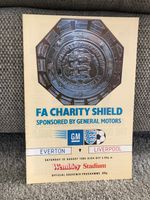 Mint Condition 1984 FA Charity Shield Everton V Liverpool 18/08/84 Programme