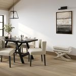 Arden Woven Upholstered Stool