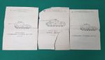 Vintage OGONYOK Russian Military Tank Model Instruction Manuals ISU 152 122 KV85