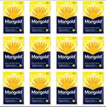 12 X Marigold Extra-Life Kitchen Gloves - Size Medium  7.5 (12 Pairs)
