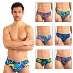 Kiniki Men's Tan Through Swim Brief - Super Quick Drying - Ultra Lightweight.