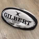 Gilbert G-TR4000 Training Rugby Ball Black Size 3 Fast Post New Official Genuine