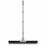 Floor Squeegee 46cm Rubber Blade Water Wiper 126cm Adjustable Steel Handle