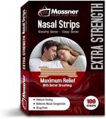 Extra Strength Nasal Strips Anti Snore Nose Strips Congestion Relief  Aid 100x
