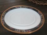 New MIKASA Royal Glimmer Bone China Gravy Boat Platter Plate Serving Dish
