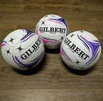 Gilbert Netball Match Ball - PULSE Ball Sz 5 & 4 - Packs of 5 Balls FREE p&p