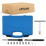 10pc Diesel Injector Seat Cutter Tool Cleaner Set Universal Tool Kit