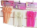 HEN PARTY FUN WILLY STRAWS DICK REUSABLE HEN DO ACCESSORIES