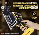 Imported  brushless 20/18v hand grinder-circular Saw/8ah battery/charger & case