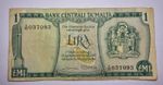 malta one pound very fine  1967 /ref d22