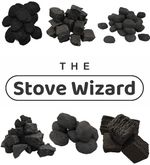 Gas Fire Pebbles Coals Replacement Electric  display Ceramic stones Cast Coals