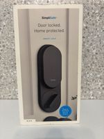 SimpliSafe - Smart Lock - Compatible with Gen 3 home security system , New Black