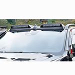 FOR FORD RANGER T6 T7 T8 2012-2022 ROOF LIGHT POD BAR LED OFF ROAD SPOILER MATTE