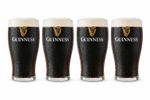Guinness Official Tulip Pint Glasses Set of 4 Stout Beer Pub Bar 20oz