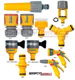 HOZELOCK QUICK CONNECT EASY TO USE OUTDOOR HOSE CONNECTOR VARIOUS TYPES & SIZES