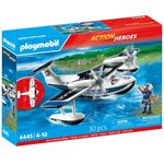 Playmobil Action Heroes Police Seaplane Floating Playset 4445 Wingspan 16"