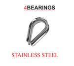 STAINLESS STEEL WIRE ROPE THIMBLE **PLEASE CHOOSE SIZE AND QUANTITY**