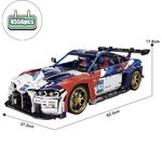 1:8 BMW M4 Brick Build Technic Car 4500+ pieces. PICTURE BOXED