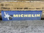 Large Vintage Metal Michelin Sign 200x50cm