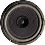 Soundlab 8" Chassis Speaker Full Range Driver Rubber Edge Paper Cone 40w 8 Ohms