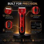 Professional Dog Clippers Cordless Pet Trimmer Grooming Kit Thick Curly Coat