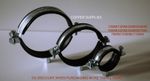 RUBBER LINED ANTI VIBRATION PIPE CLIP JUBILEE FIXING CLIPS/MUNSEN RING M10/M8 