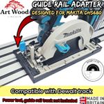 MAKITA DHS680 DHS680Z Adaptor base skid plate compatible Dewalt guide rail track