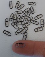 Power Cast Mini Link Lure Clips. Quick change snaps for lures, leads and snoods