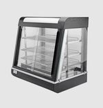 Food Warm Showcase Display Cabinet 28.5kg 30-85°C Heated Countertop 220V 1kW